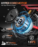 Tesway X5 Pro 48V 60Ah Long Range Electric Bike