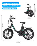 KOOLUX KL6S Folding Ebike
