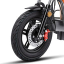 iScooter DX5 Electric Scooter with Seat & Large Basket - Moped Style