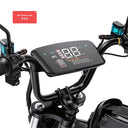 iScooter DX5 Electric Scooter with Seat & Large Basket - Moped Style