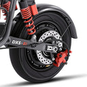 iScooter DX5 Electric Scooter with Seat & Large Basket - Moped Style