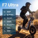 iScooter F7Ultra All-Terrain Electric Scooter with Detachable Battery
