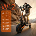 W12 3000W Ultimate All-Terrain Electric Scooter
